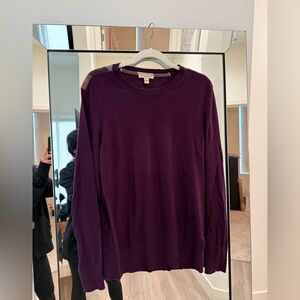 Burberry Deep Purple Knitwear